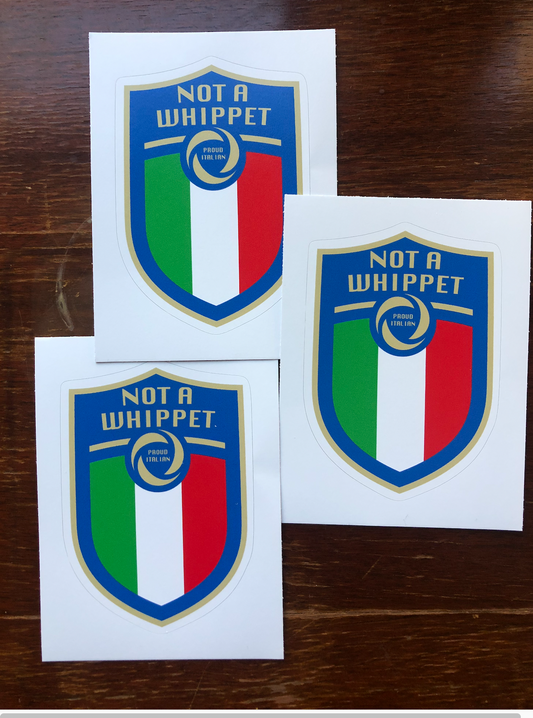 Not A Whippet Stickers - 3 Pack
